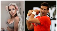 Měla jsem natočit sex s Djokovičem, tvrdí modelka. Nabízeli jí přes milion