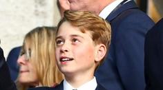 George má zřejmě první lásku. Mohl na ní oči nechat, William potlačoval smích