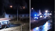Noční požár domu má tragickou dohru, v troskách ležela mrtvola