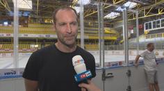 Hokejem jsem si splnil sen, říká Petr Čech. Fotbalová helma ale byla lehčí
