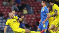 Faulovaný ukrajinský fotbalista na Euru skončil, bude mimo půl roku