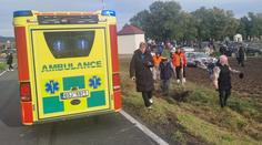 VIDEO: Hrozivá nehoda na rally na Berounsku. Diváka auto málem zabilo