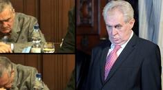 Schwarzenberg spí ve Sněmovně, Zeman vrávorá na Hradě. Dělají nám ostudu, zuří Češi