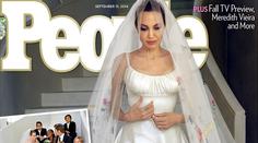 Krásná jako vždy! První svatební fotky Angeliny Jolie a Brada Pitta
