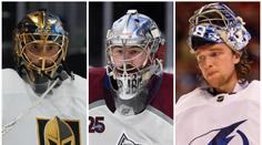 Tohle jsou tři nejlepší gólmani v NHL. Hlasujte, kdo získá Vezinovu trofej