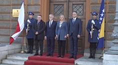 Prezident Pavel pokračuje v cestě po Balkánu. Zamířil do Bosny a Hercegoviny