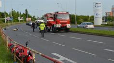 DĚSIVÁ NEHODA: Motorkář přišel při nehodě v Praze o ruku!