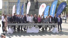 Po Václavském náměstí znovu pojedou tramvaje. Ve středu začala stavba trati