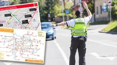 Uzavírky a omezení: V Praze oslavy 17. listopadu zatopí řidičům