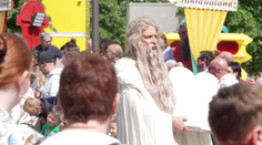 Tradiční biblický průvod v Bruggách. Na slavnost dorazilo 60 tisíc lidí