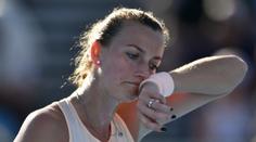 Kvitová na Australian Open končí, Berdych postupuje dál