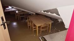 V mateřské škole na Rokycansku se zřítil celý strop třídy