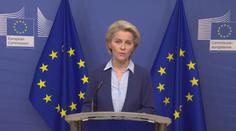 ON-LINE: EU se dohodla na společných nákupech plynu, oznámila šéfka Komise