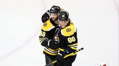 Pastrňák s Krejčím opět řádili. Boston nasázel Floridě sedm branek
