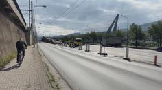 V Ústí zavřeli jeden ze dvou mostů přes Labe. Doprava ve městě je přesto plynulá