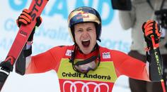 Odermatt ovládl obří slalom v Andoře a překonal rekord slavného Herminátora