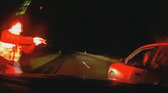 Šílená jízda nočními ulicemi. Zfetovaný řidič vezl i ženu a malé dítě