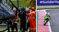 Dettwiler po děsivé nehodě v Moto3: Jeho stav je stabilní, ale stále kritický