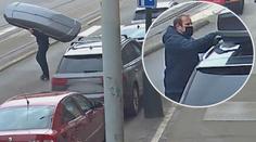 Muž ukradl "rakev," dal si ji na rameno a v klidu odešel