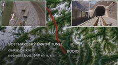 KOŘENÍ: Nejdelší tunel