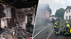 Od souseda začal hořet dům se 4 dětmi. Hasič na místě zjistil, že jde o jeho rodinu