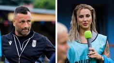 Svět oblétlo úsměvné video: Česká reportérka vytasila obří vnady. Trenér odolal