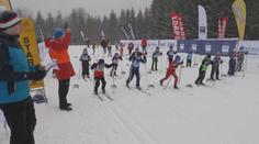 Stopa pro život: Stovky běžkařů vyrazily na trať u Horních Míseček