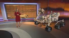 Robot mířící na Mars ve studiu TV Nova. Pusťte si unikátní VIDEO!