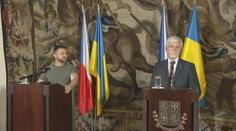 Zelenskyj po setkání s Pavlem: Děkuji za pomoc našemu národu a dětem