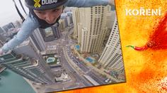 Adrenalinový a dechberoucí průlet nad městem plným luxusu