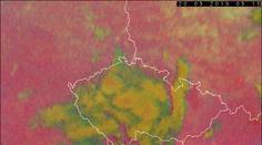 Nad Českem se ukázal obrovský smajlík, zaskočil i meteorology
