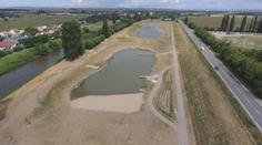 Židlochovice mají nový povodňový park. Projekt vyšel na 62 milionů korun