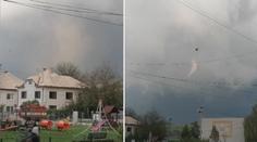 Na Slovensku řádilo tornádo. Poničilo domy a strhlo elektrické vedení