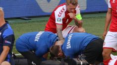 Dánský fotbalista Eriksen na hřišti zkolaboval. Už je ve stabilizovaném stavu
