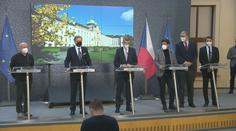 Babiš a Fiala svolali společnou tiskovou konferenci. Podpořili očkování