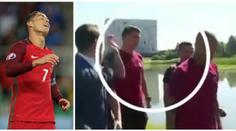 Trápící se Ronaldo neudržel nervy na uzdě. Odnesl to novinář!
