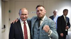 McGregor obdaroval Putina svou whisky, ten si s ním však neťukl