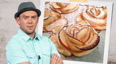 NOVÝ RECEPT: Láďa Hruška peče skvostné JABLKOVÉ RŮŽIČKY!