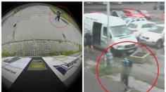Muž osahával dívky na strahovské koleji. Policie ukázala nové video