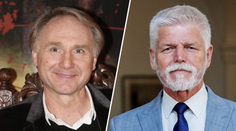 Spisovatel Dan Brown do nebes vychválil Prahu i pivo. Setkal se s Petrem Pavlem