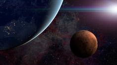 NASA objevila na Marsu medvěda. Oči má z kráteru a čenich z hory