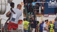Posádce lodi s 629 migranty se do Španělska nechce. Je to daleko