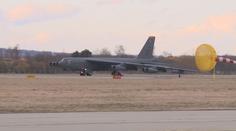 Na letišti v Mošnově přistál americký bombardér. Armáda zveřejnila VIDEO