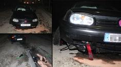 Opilec vjel, kam neměl. Zničil si auto, hrozí mu vězení! FOTO