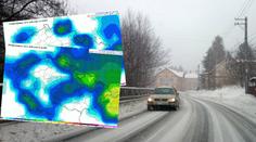 Už brzy se do Česka vrátí zima a chumelení! Napadne až 12 cm! Kolik u vás? MAPY