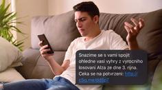 Další podvodné SMS! Vyhráli jste, tvrdí podvodníci vydávající se za Alzu