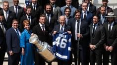 Palát s Ruttou zavítali do Bílého domu. Tampu Bay pozval prezident Biden