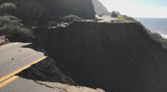 Ikonická dálnice v Kalifornii se po deštích zřítila do Tichého oceánu