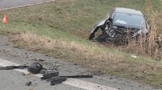 Tragická srážka aut na Kroměřížsku! Jeden člověk zemřel, další tři se zranili