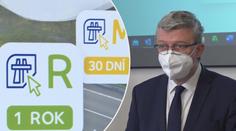 Že on-line prodej dálničních známek nefunguje? Běžný postup, tvrdí ministr